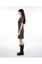 Tight Crew Neck Short Sleeve Dress - 3