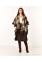 Checkered poncho - 3