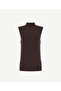 Regular Turtleneck Sleeveless Sweater - 6