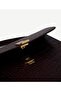 Crocodile Printed Leather Crossbody Bag - 3