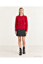 Regular Crew Neck Long Sleeve Cardigan