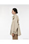 Wide Hooded Collar Long Sleeve Raincoat - 4