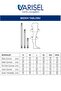 Megev Postoperative Socks Above Knee Anti-Emboli White Color - Postoperative Leg Circulation Support Socks - 6