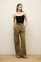 Comfortable Linen Pants with Pockets Khaki - 5