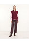 Regular Crew Neck Sleeveless Sweater - 3