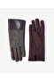 Herringbone Patterned Fabric Gloves - 2