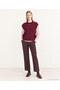 Regular Crew Neck Sleeveless Sweater - 2