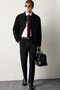 Tailored Fit Classic Fabric Trousers H4914Ax26Au - 2