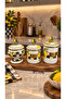 Enameled 3-Piece Jar Set Linda
