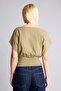 Cotton Boat Neck Printed Short Sleeve T-Shirt I3704Ax26Hs - 5