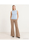 Regular Polo Neck Sleeveless Sweater