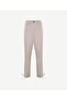 Straight Cut Trousers with Tied Legs - 4