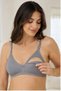 Nursing Bra Without Covers Combed Cotton Hg0062 Gray