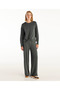 Long Sleeve T-Shirt with Shirring Detail on the Front