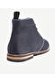Leather Suede Boots with Color Detail - 4