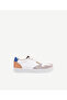 Retro Look Leather Sports Sneakers