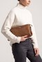 Women's Crossbody Clutch & Portfolio Hand and Shoulder Bag with Zippered Inner Pocket Faris Taba - 3