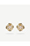 Pearl Detailed Gold Earrings