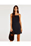 Mini Dress with Strappy Belt Detail - 3