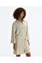 Long Sleeve Belted Short Shirt Dress - 2