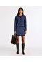 Cropped Shirt Collar Long Sleeve Cardigan - 2