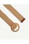 Elastic Waist Belt with Metal Buckle - 2