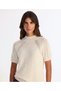 Regular Stand Collar Short Sleeve Sweater - 2