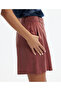 Relaxed Cut Flowy Bermuda - 5