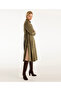 Long Sleeve Pleated Midi Length Shirt Dress - 3
