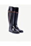 Leather Strap Detailed Rain Boots - 4