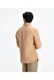Regular Fit Long Sleeve Lapel Buttoned Sports Shirt - 3
