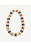 Resin Detailed Gold Necklace
