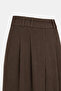 Premium Rovena Double Pleated Detailed Woven Trousers - 5