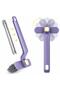 2 Pieces 360 Degree Swivel Head Dust Kitchen Bathroom Cleaning Brush with Tweezers - 3