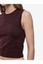Regular Fit Sleeveless Crew Neck Knitwear Blouse - 4