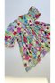 Balon Sleeve Viscose Dress 2-10 Years Green