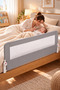 150 cm Gray Baby Safety Bed Barrier 150cm