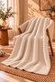 Jacquard Welsoft Single Blanket 150X220 cm Soft Texture - Patterned - Dowry Blanket - 2