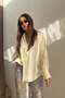 Satin Shirt Bej - 2