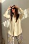 Satin Shirt Bej