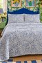 Leaf Patterned Bedspread 200X220 Double Pique Set - 5