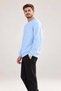 Men's Oversized Crew Neck Basic Sweatshirt - 3
