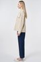 Hooded Rayon Sweatshirt Cream - 4