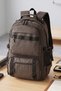 51542 School Bag Backpack Water Resistant with Laptop Compartment Gray
