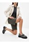 Plus-Plus029-1428 Women's Daily Thick Light Sole Gray Straw Knitted Patterned College Shoes - 5