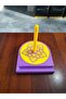 Yumak Spinner - Knitting Yarn Holder - Yarn Spinner - Spool Holder - Yumak Stand — Purple - Yellow - 3