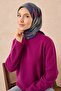 Velora Scarf Watercolor Dark Purple - 3
