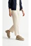 Plus-Plus029-1428 Women's Daily Thick Light Sole Beige Straw Knitted Patterned College Shoes - 7