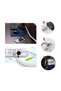 ® PACK OF 2PCS Cable Sleeve Easy Wrap Cable Management Sleeve Wire Wrap Cord Organizer for Computer TV Home Office 1.5M (White) - 6