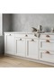 Mussel Matte Gold 64 mm Handle Luxury Country Kitchen Furniture Cabinet Drawer Handle - 3